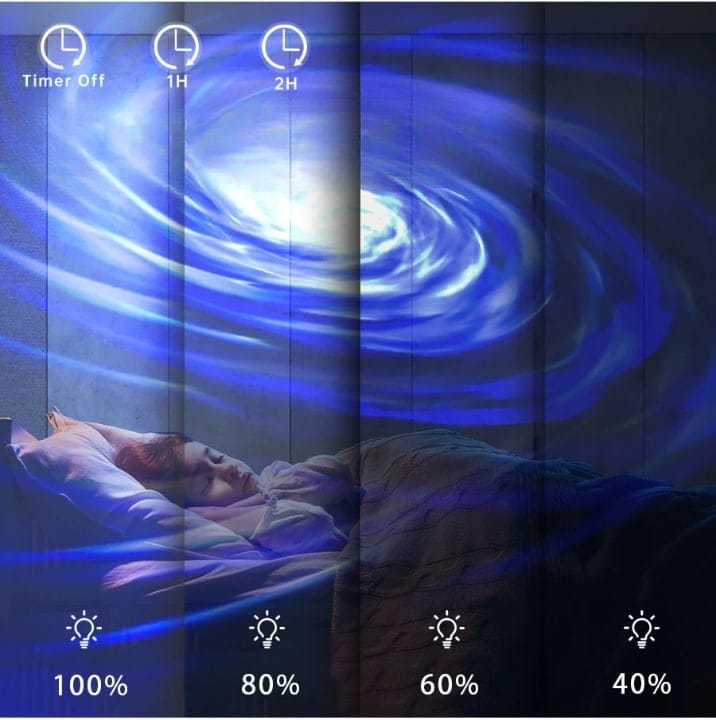Bluetooth Galaxy Projectie Lampje Nachtlampen