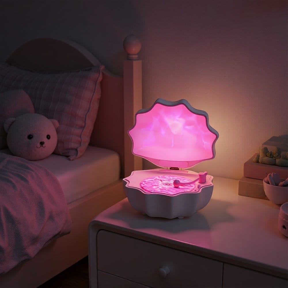 Bluetooth Schelp LED Nachtlampje Nachtlampen