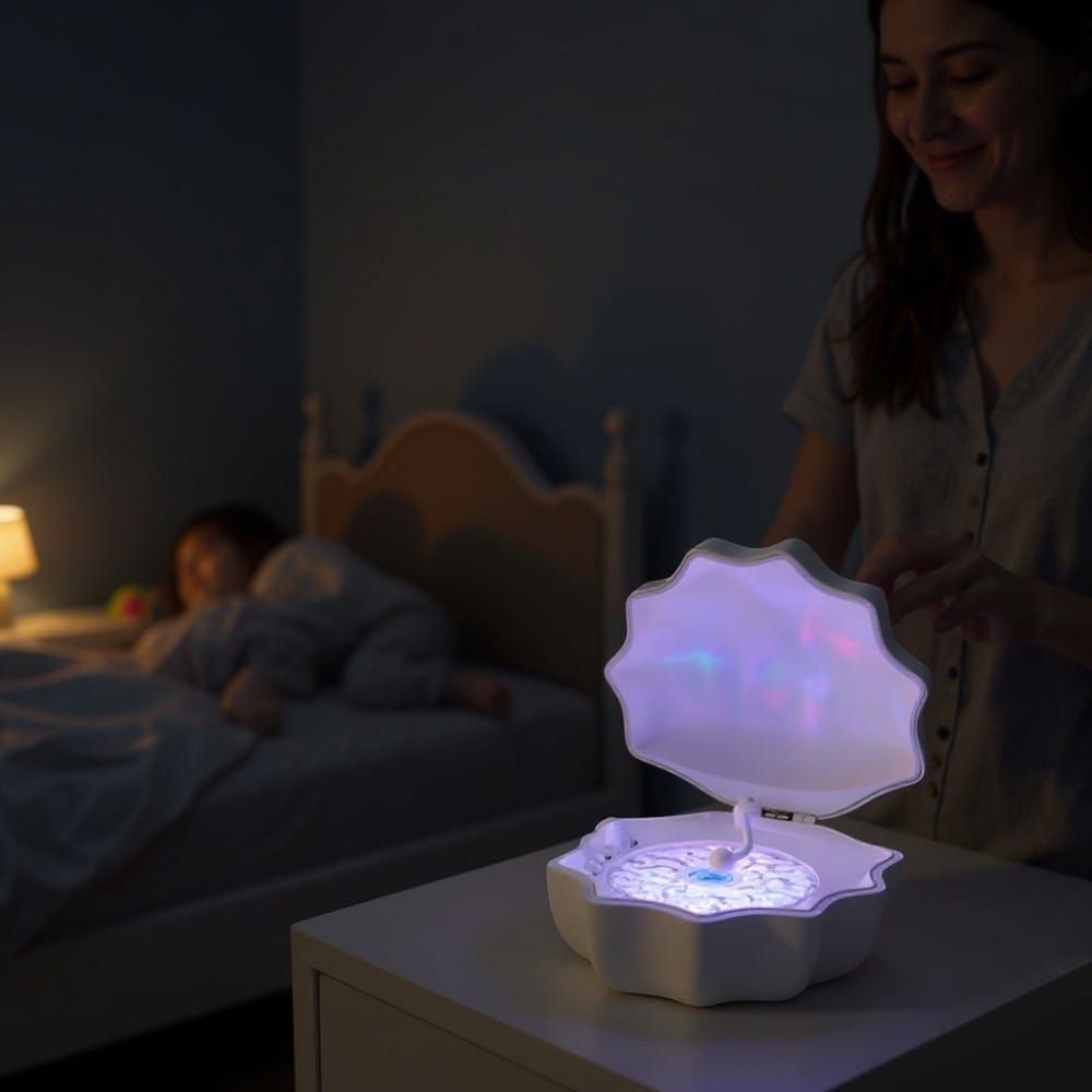 Bluetooth Schelp LED Nachtlampje Nachtlampen