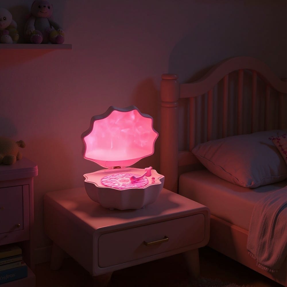 Bluetooth Schelp LED Nachtlampje Nachtlampen