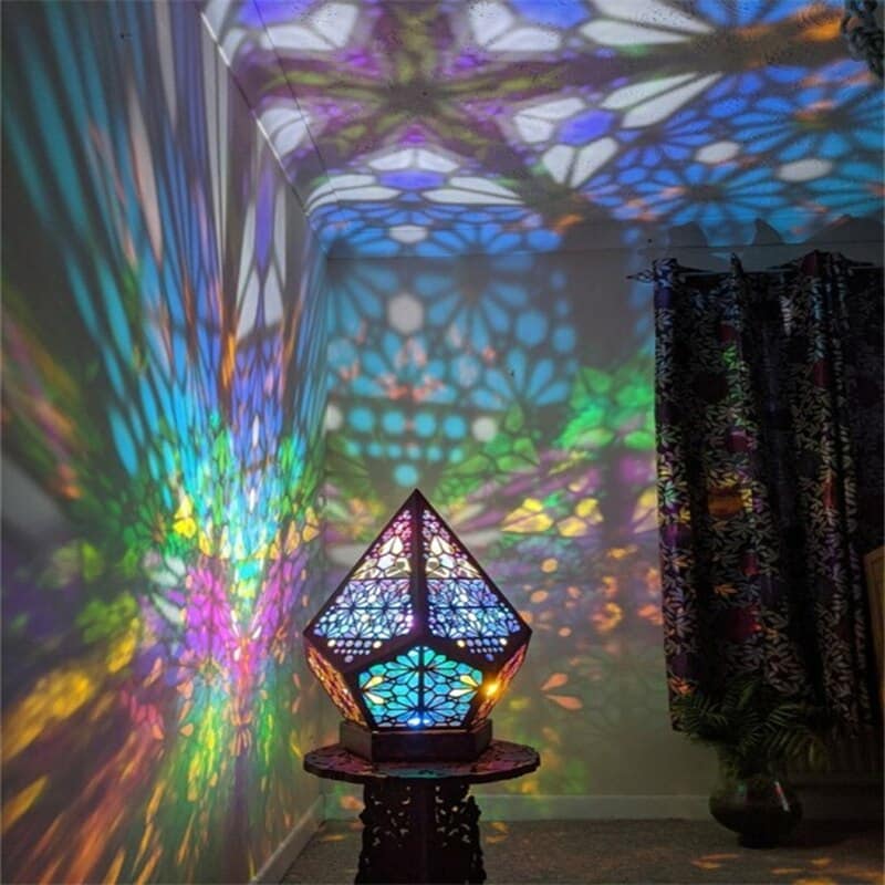 Boheemse Houten LED Nachtlamp Kleur Nachtlampen