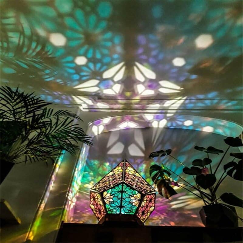 Boheemse Houten LED Nachtlamp Kleur Nachtlampen