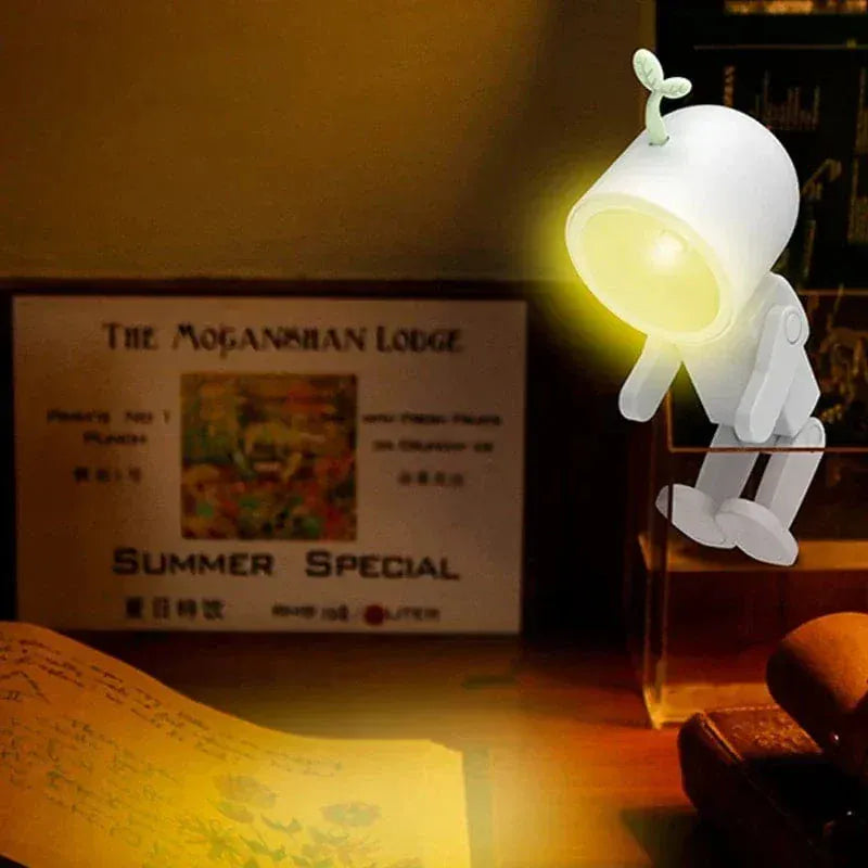 BotLight Robot Nachtlampje Zacht LED Licht Voor Kinderkamer Nachtlampen