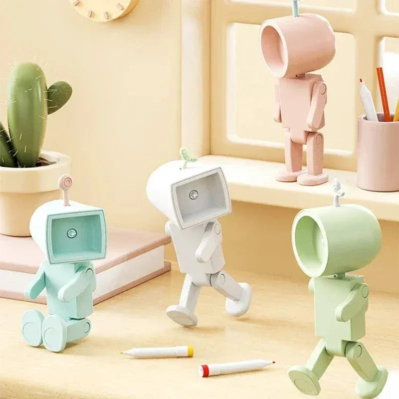 BotLight Robot Nachtlampje Zacht LED Licht Voor Kinderkamer Nachtlampen