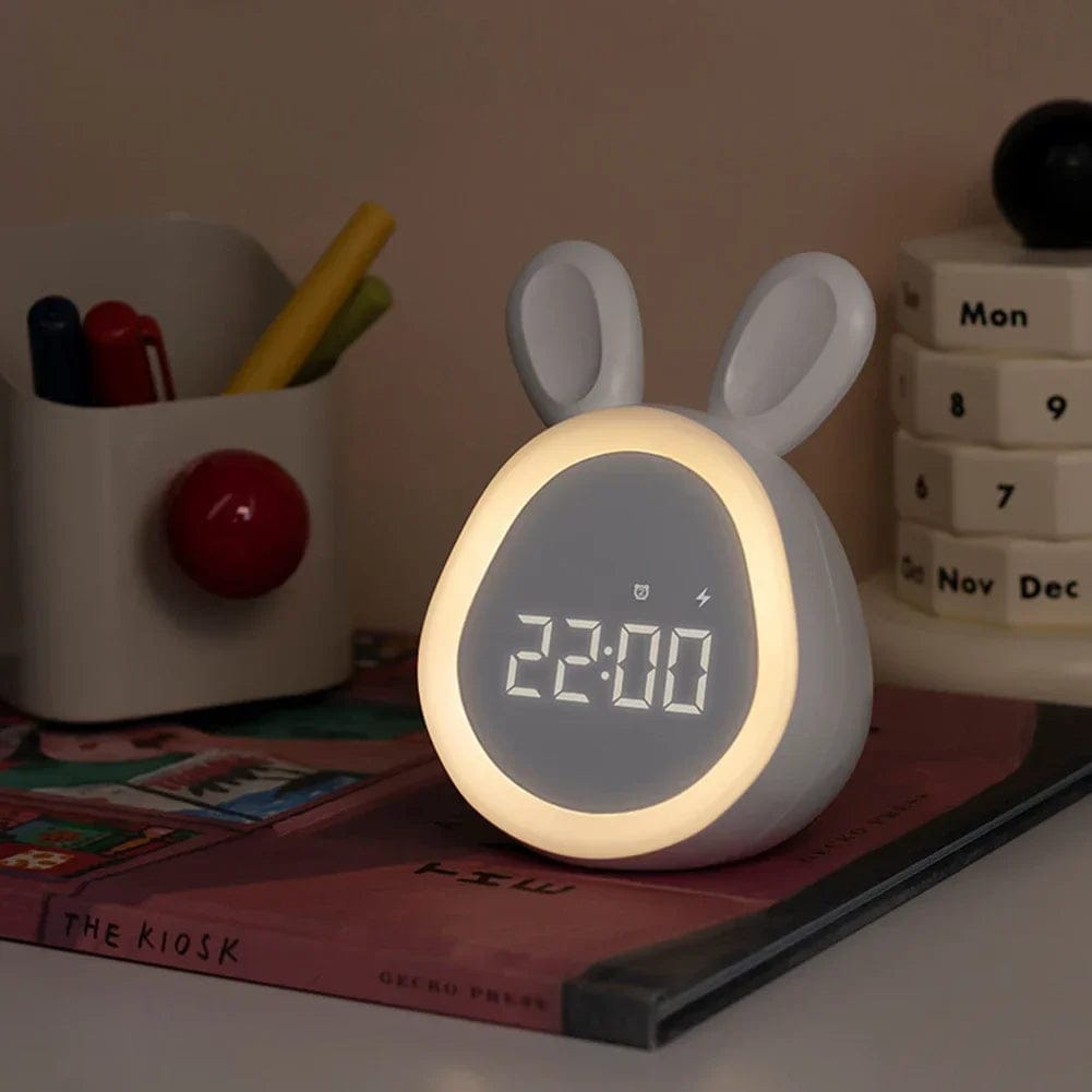 BunnyRise Konijn Wekker Nachtlampje Voor Kinderen Nachtlampen