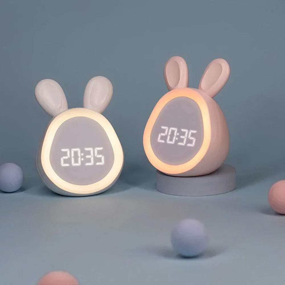 BunnyRise Konijn Wekker Nachtlampje Voor Kinderen Nachtlampen