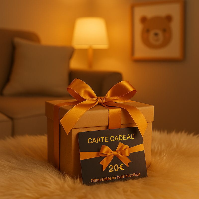 Cadeaubon MaDouceVeilleuse 20 euro Nachtlampen