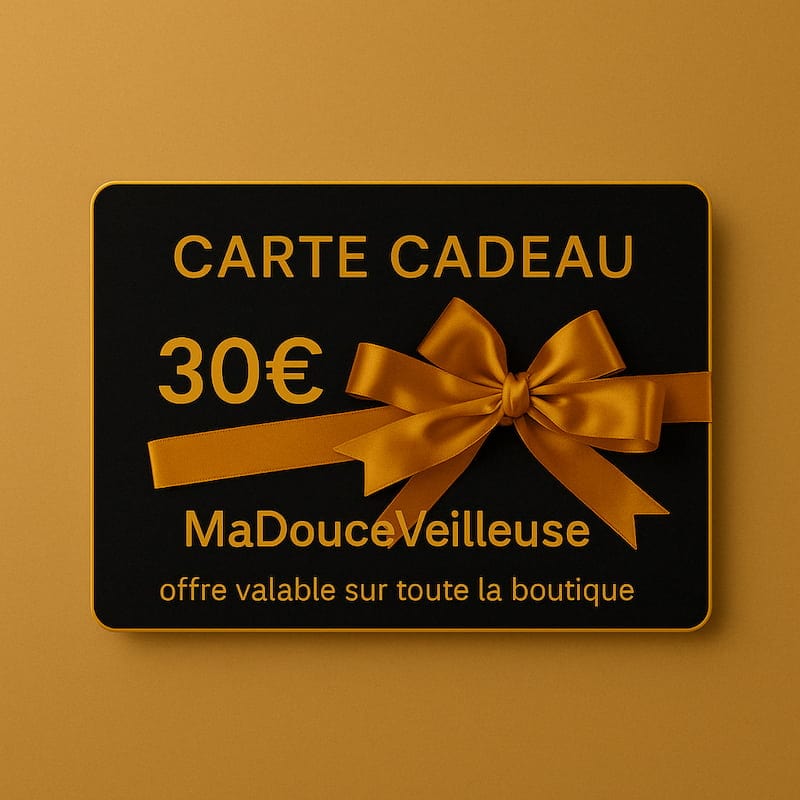 Cadeaubon MaDouceVeilleuse 20 euro Nachtlampen