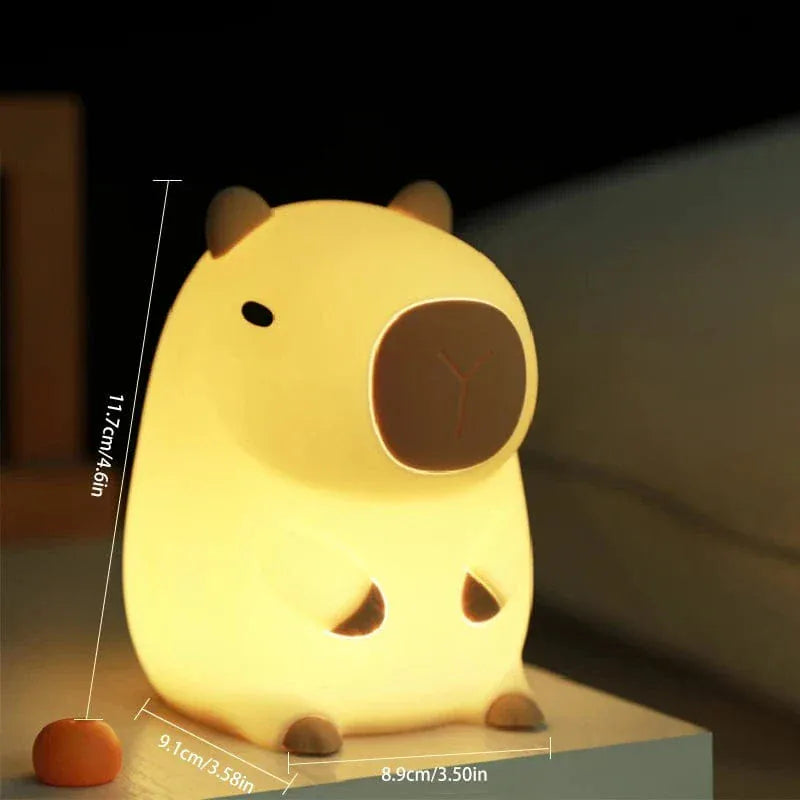 Capybara Nachtlampje Oplaadbaar USB Nachtlampen