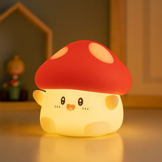 Champidou Champignon Nachtlampje Baby Silicone Met Warme Licht Nachtlampen