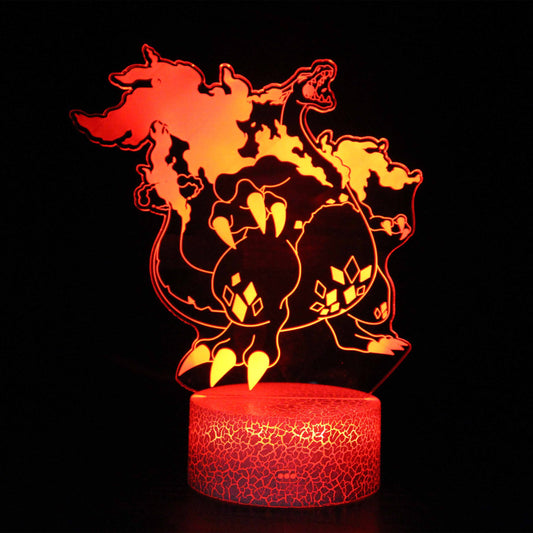Charizard Dynamax Nachtlampje Nachtlampen