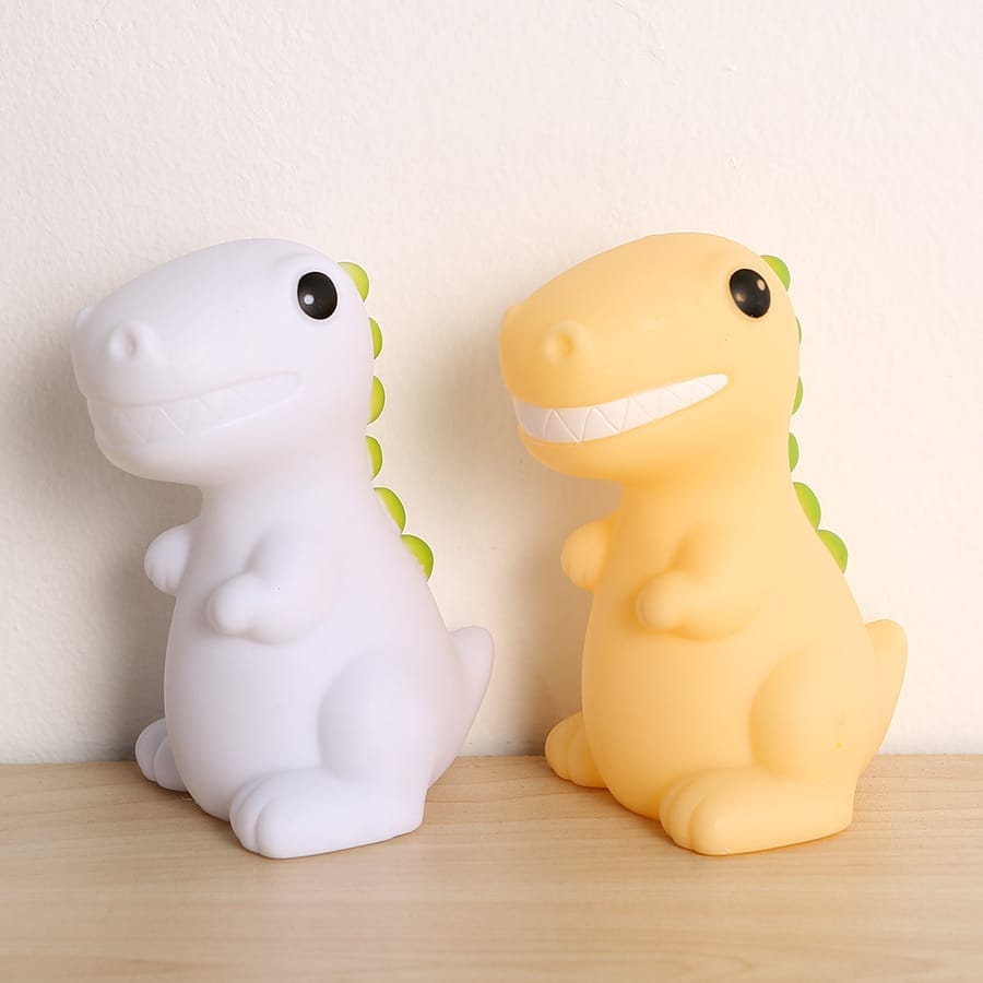 Compact Mini LED T-Rex Lamp Met Zacht Licht 9x11,5x14,2 cm Nachtlampen