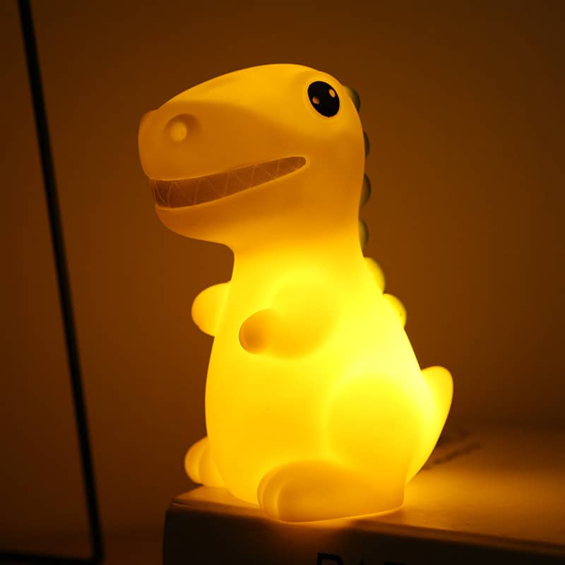 Compact Mini LED T-Rex Lamp Met Zacht Licht 9x11,5x14,2 cm Nachtlampen