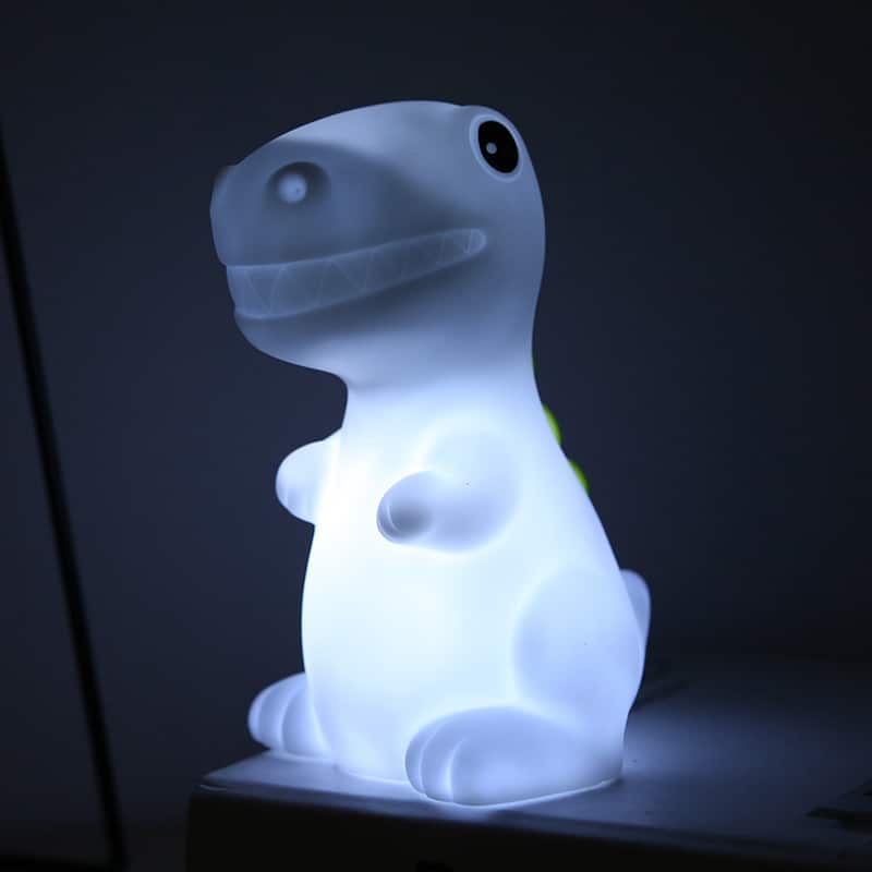 Compact Mini LED T-Rex Lamp Met Zacht Licht 9x11,5x14,2 cm Nachtlampen