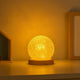 CrystalLight Plafond Nachtlampje Met Kristaldome Golfbeweging