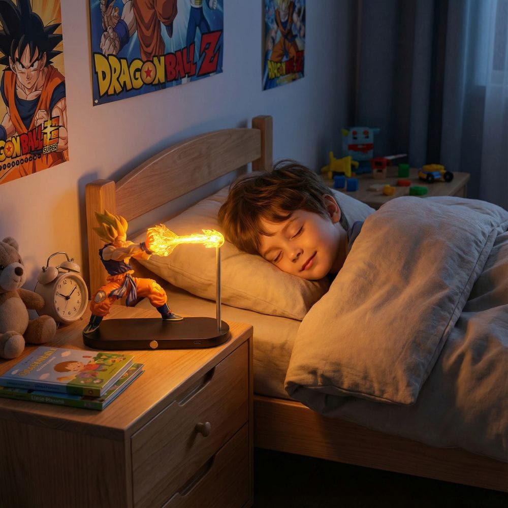 DBZ Vuurbal Figuur LED Nachtlampje Nachtlampen
