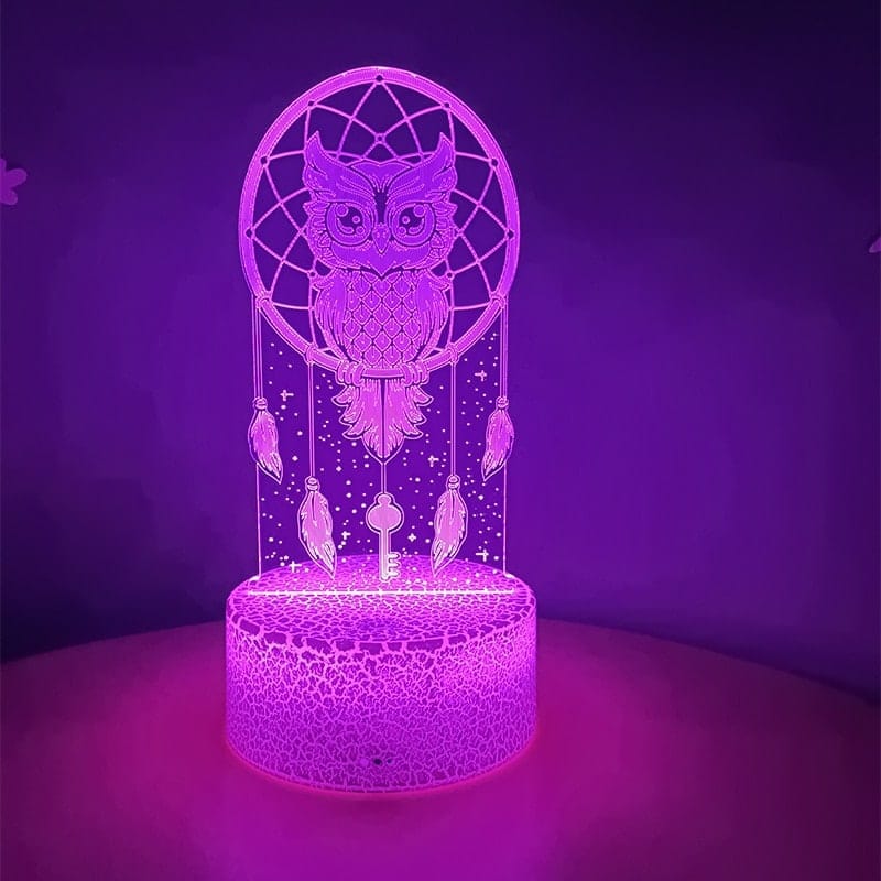 Decoratieve Kerkuil Nachtlampje Nachtlampen