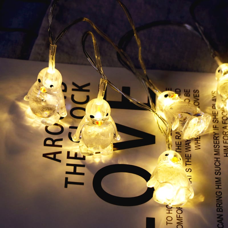 Decoratieve Pinguïn Lichtsnoer LED Nachtlampen