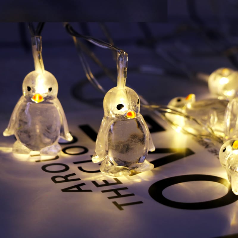 Decoratieve Pinguïn Lichtsnoer LED Nachtlampen