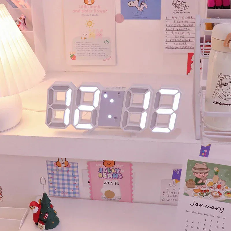DigiTime Digitale Wekker LED Nachtlampen