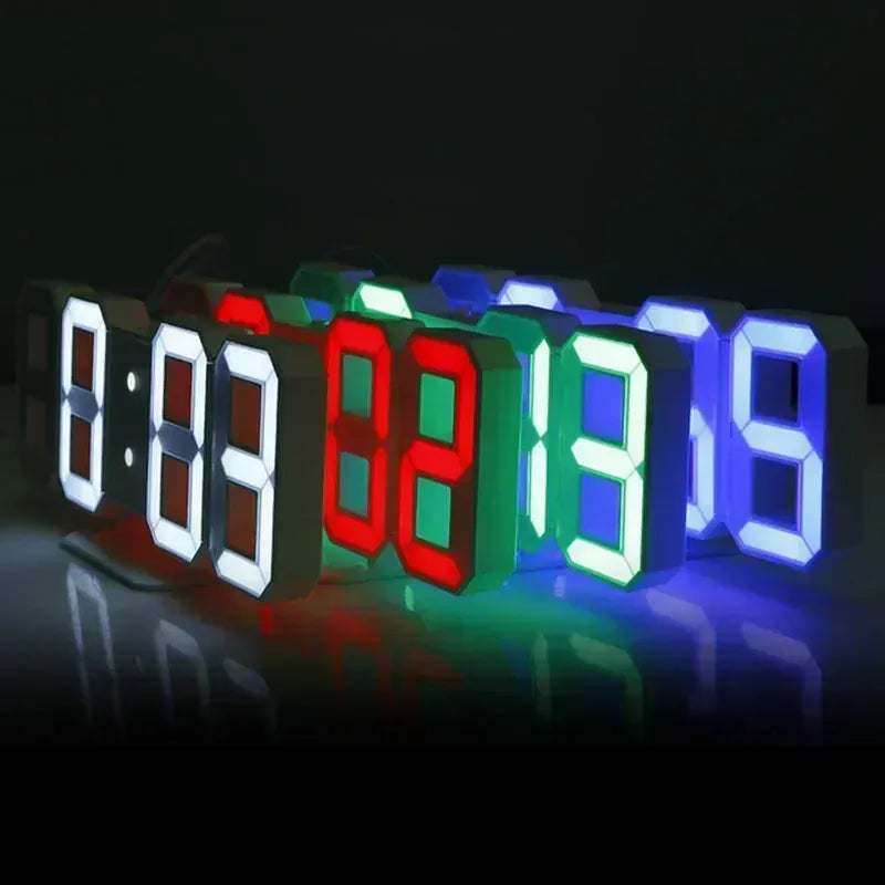 DigiTime Digitale Wekker LED Nachtlampen