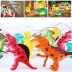 Dinosaurus LED Lichtsnoer 10 LEDs Nachtlampen