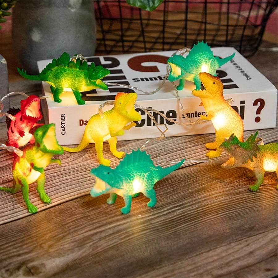Dinosaurus LED-lichtsnoer Nachtlampen