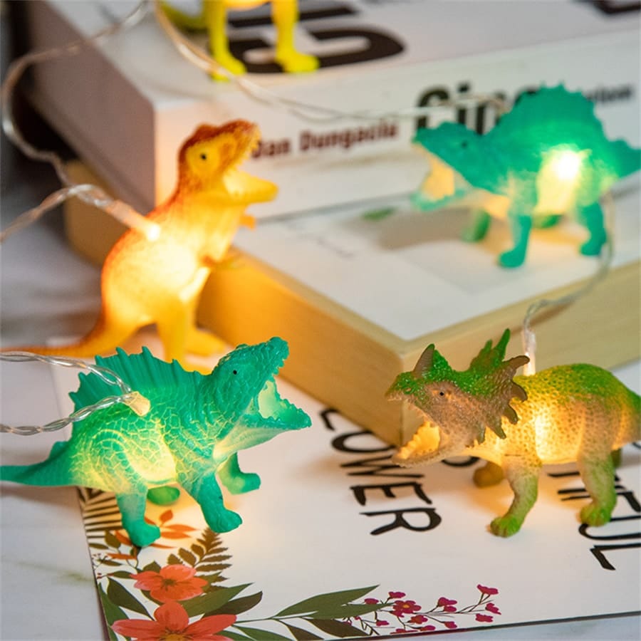 Dinosaurus LED-lichtsnoer Nachtlampen