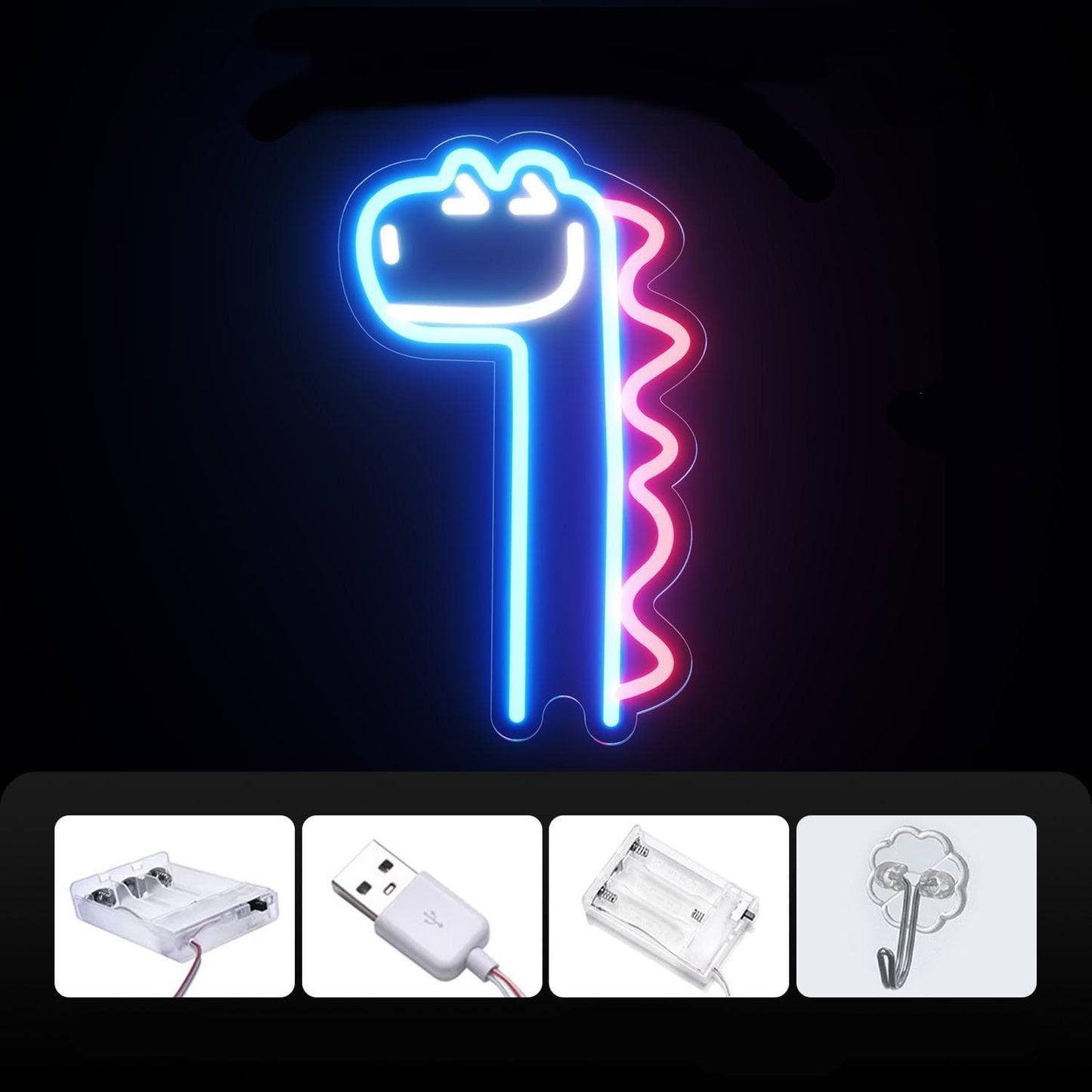 Dinosaurus Nachtlampje Lange Hals Nachtlampen