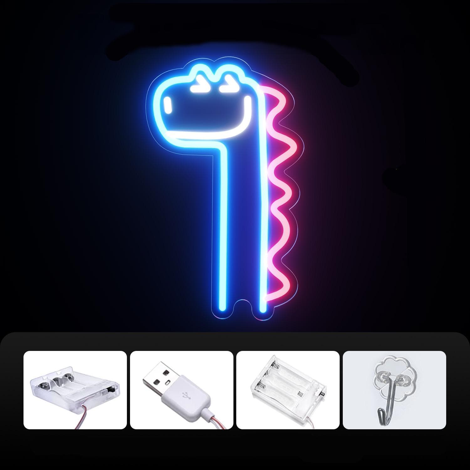 Dinosaurus Nachtlampje Lange Hals Nachtlampen