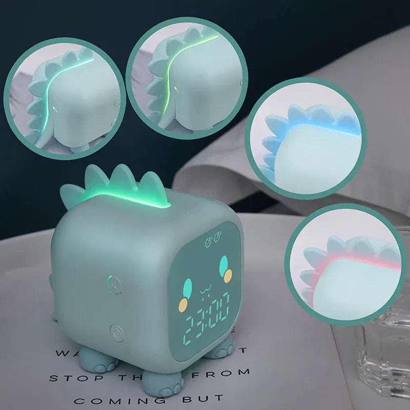 DinoTime Dinosaurus Wekker Nachtlampen