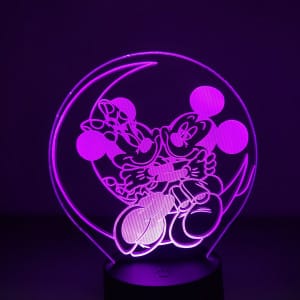 Disney Mickey 3D Nachtlamp Met Hoed Nachtlampen