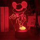 Disney Mickey 3D Nachtlamp Met Hoed
