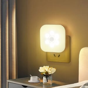 Draadloze Ronde LED Lamp Met USB Steker Voor Binnen Gebruik Nachtlampen
