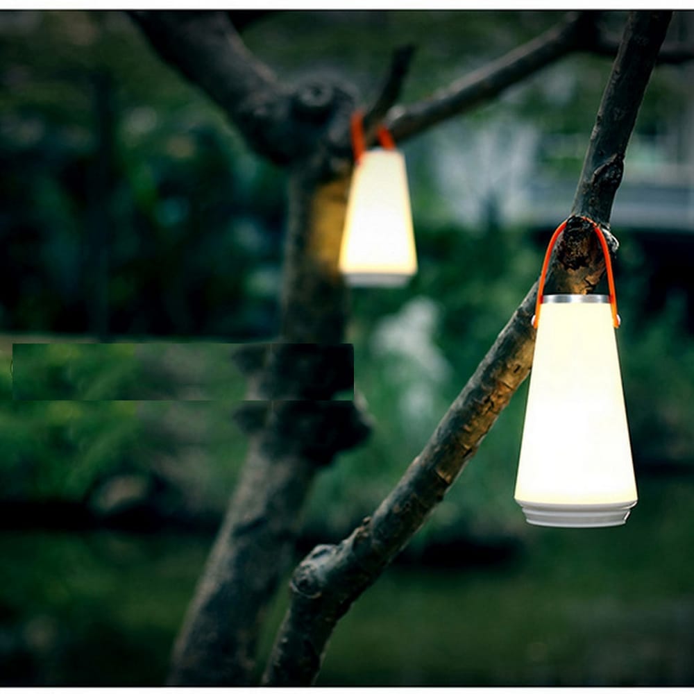 Draagbare LED Campinglamp 12x12x22 Nachtlampen