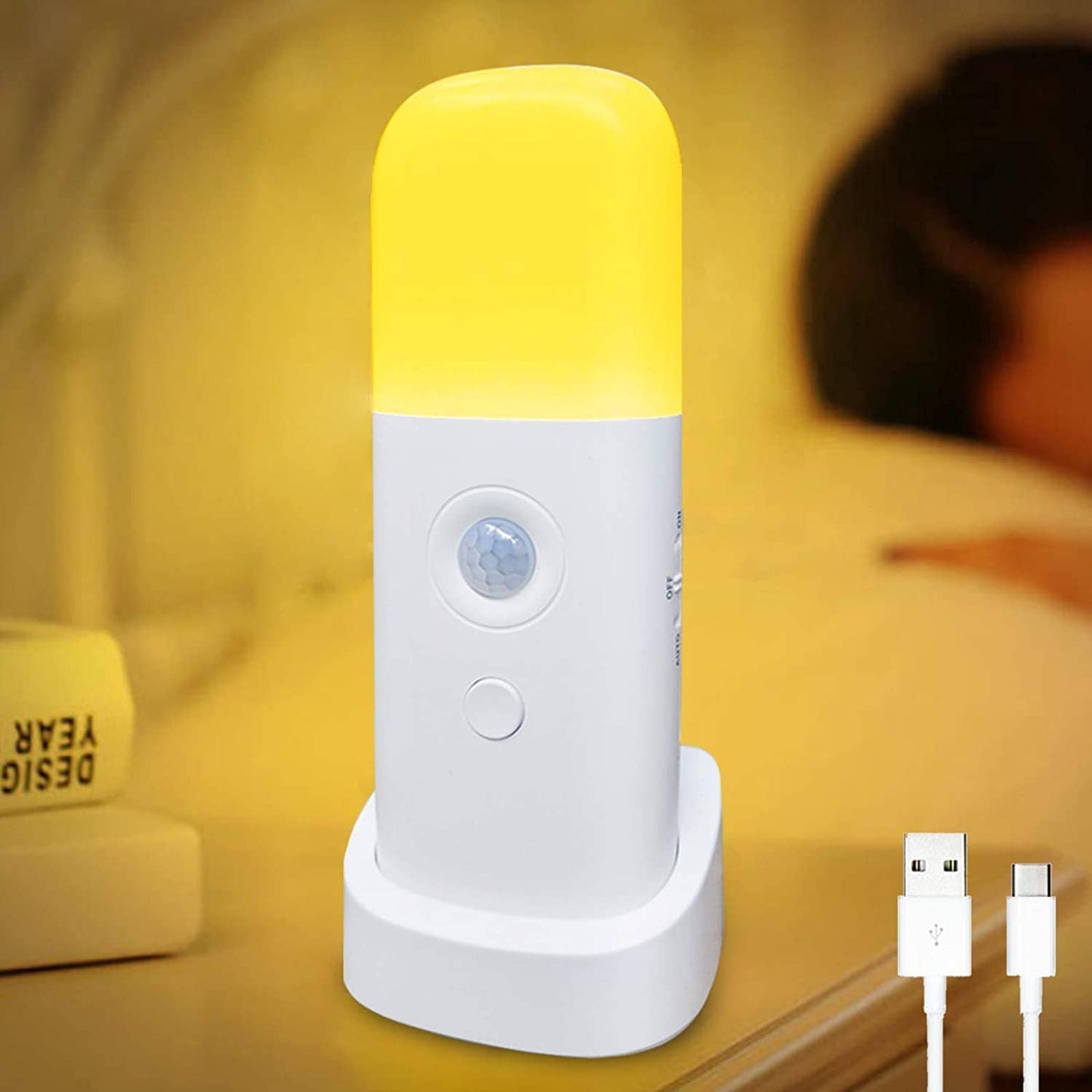 Draagbare Nachtlamp Bewegingssensor Nachtlampen