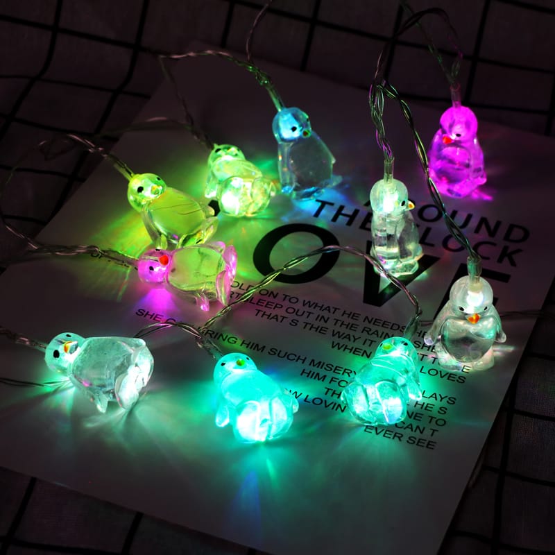 Draagbare Pinguïn LED Lamp Nachtlampen