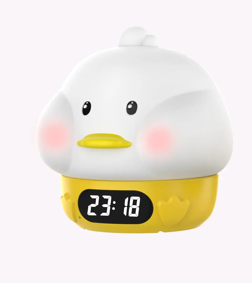 DuckRise Eendenwekker Met LED Verlichting En Dubbele Alarmen Nachtlampen