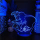 Dumbo 3D Nachtlampje Disney Tekenfilm voor Kinderen