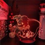 Dumbo 3D Nachtlampje Disney Tekenfilm voor Kinderen Nachtlampen