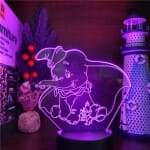 Dumbo 3D Nachtlampje Disney Tekenfilm voor Kinderen Nachtlampen