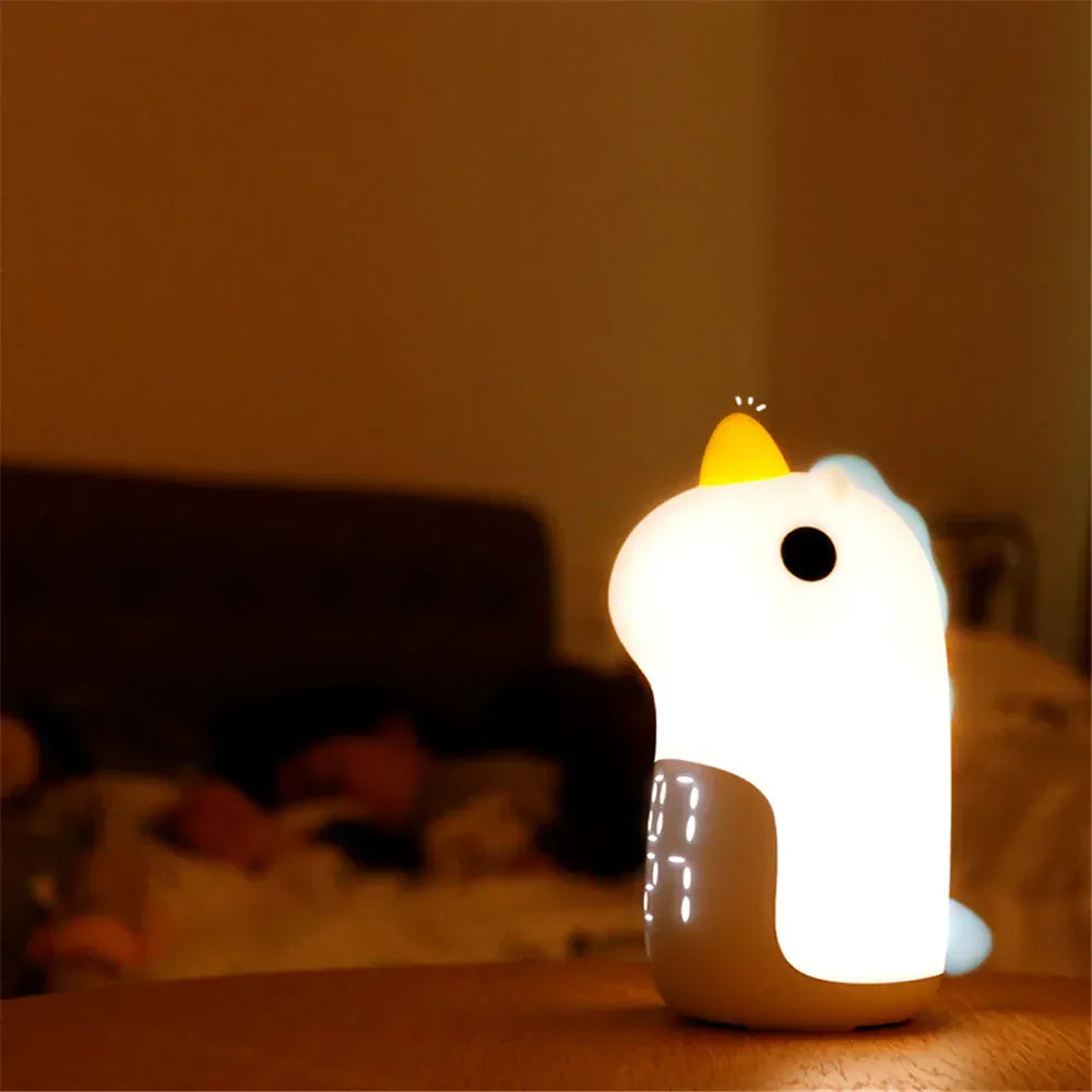 Eenhoorn Nachtlamp Wekker Cornelya Nachtlampen