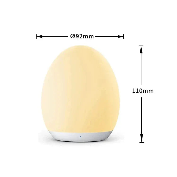 Ei Nachtlampje EggLuz Tactiel LED Nachtlampen