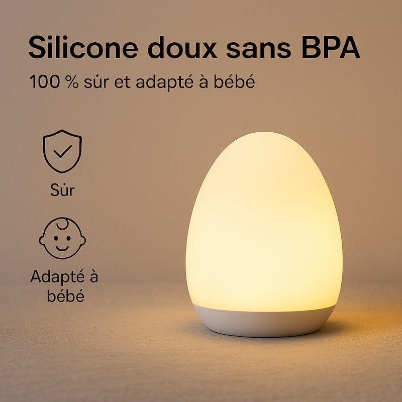 Ei Nachtlampje EggLuz Tactiel LED Nachtlampen