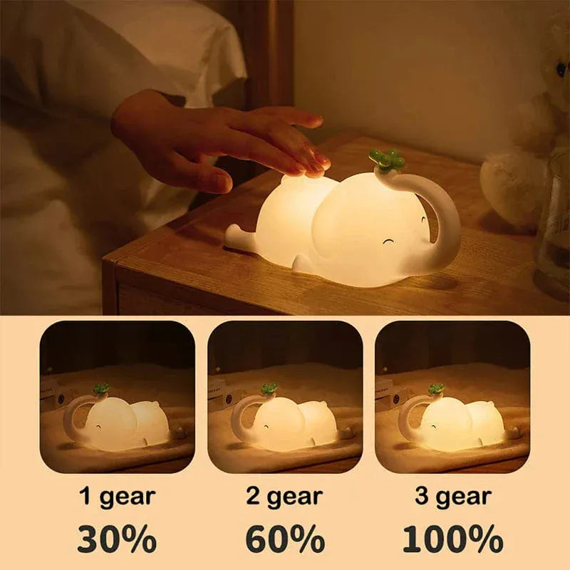ElephGlow Olifant LED Nachtlampje Nachtlampen