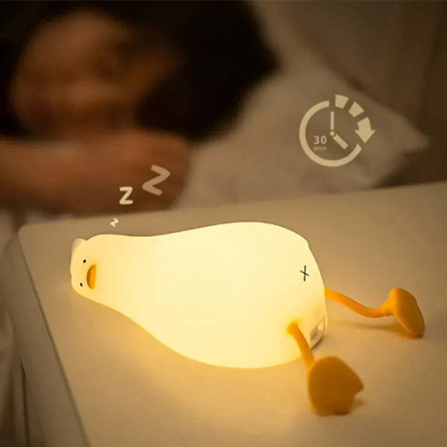 FluffyGlow Baby Eend Nachtlampje Nachtlampen