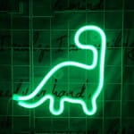 Fluorescerend Dinosaurus Neonpaneel Nachtlampen