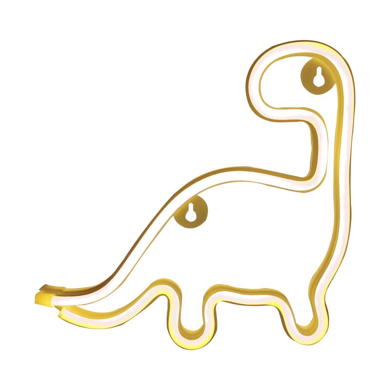 Fluorescerend Dinosaurus Neonpaneel Nachtlampen