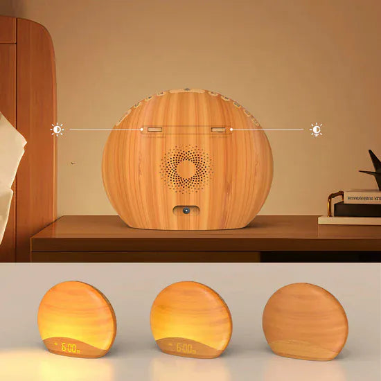 ForestRise Natuurgeluiden Wekker Nachtlampen