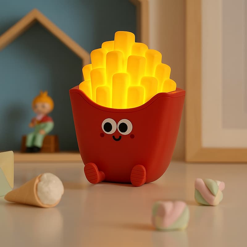 Friet Nachtlampje LED Warm Licht Nachtlampen
